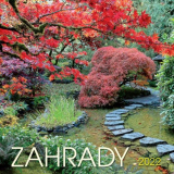 ZAHRADY, nástěnný kalendář 330x330 mm, 2022