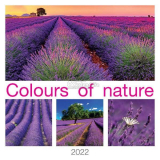 COLOURS OF NATURE, 2022, nástěnný kalendář 420x420 mm