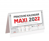 Stolní týdenní bezobrázkový kalendář MAXI, 2022