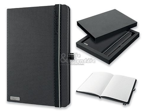 Lanybook PURE ELEGANCE, linkovaný poznámkový zápisník černý