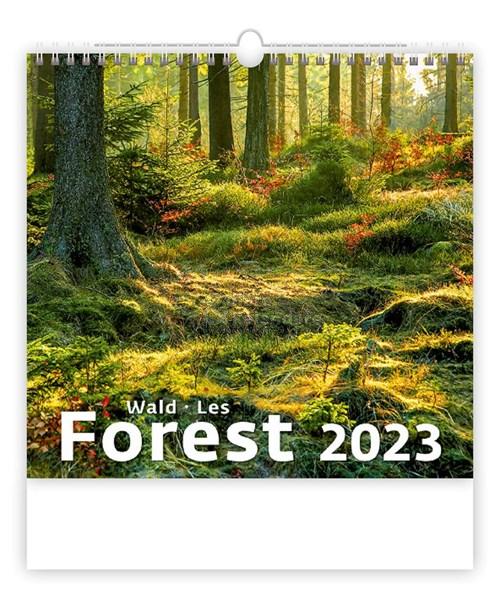 FOREST, nástěnný kalendář 340x325 mm, spirála, 2023