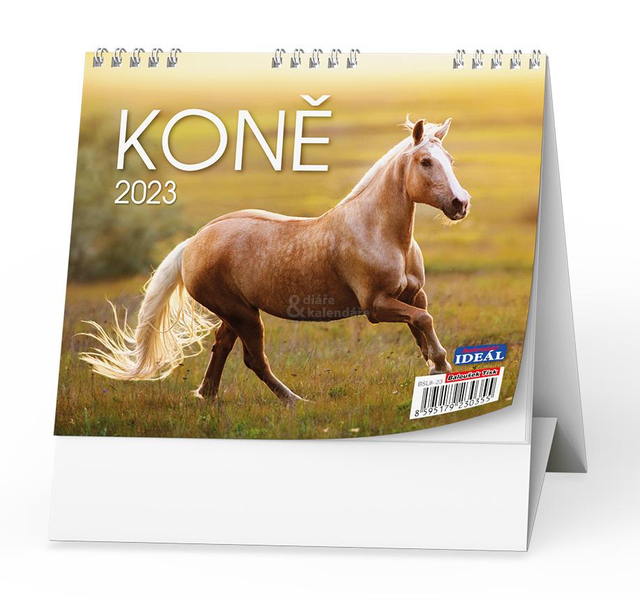 Stolní kalendář - IDEÁL - Koně 2023