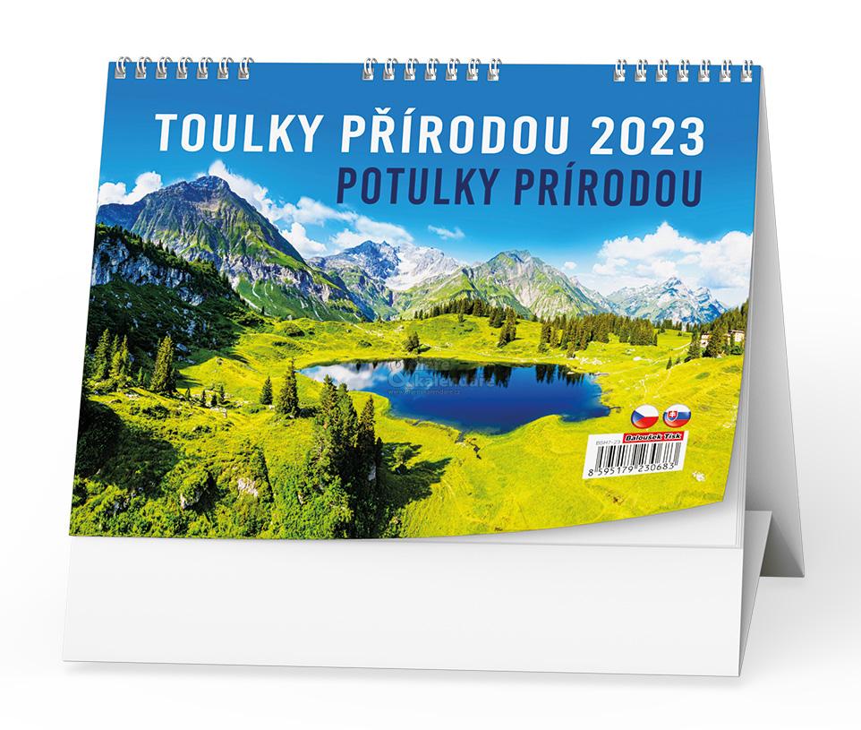 Stolní kalendář - Toulky přírodou 2023