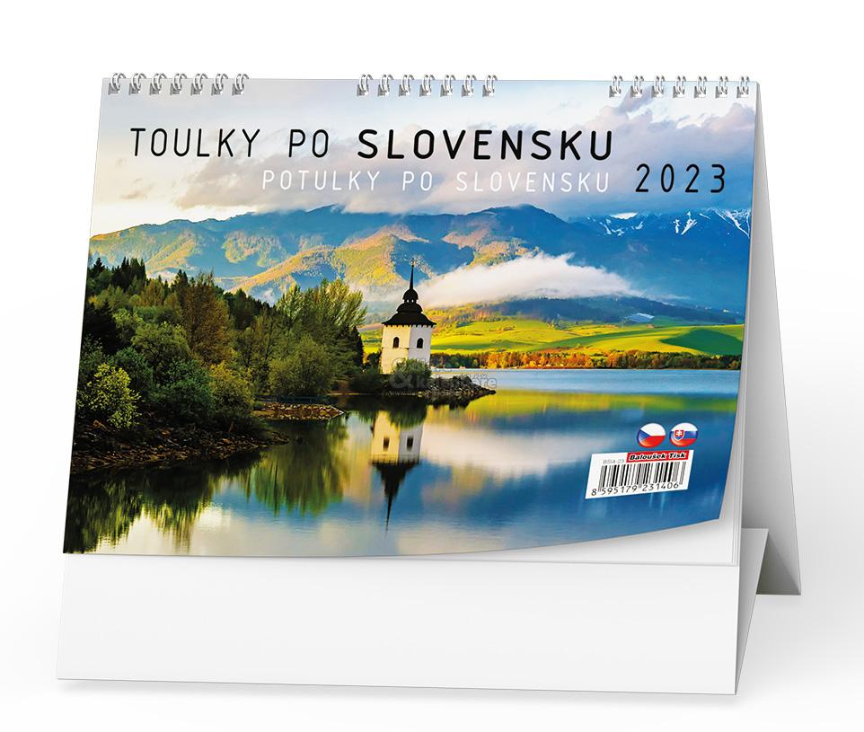 Stolní kalendář - Toulky po Slovensku 2023