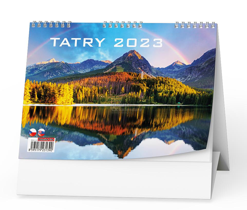 Stolní kalendář - Tatry 2023