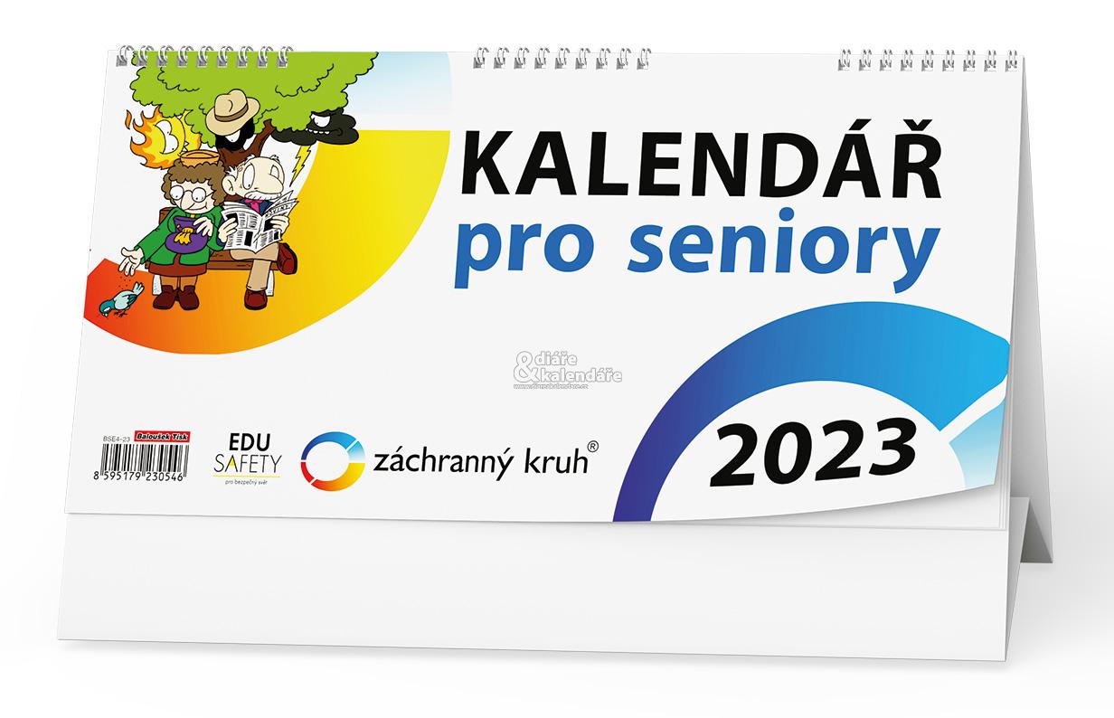 Stolní kalendář - Kalendář pro seniory 2023