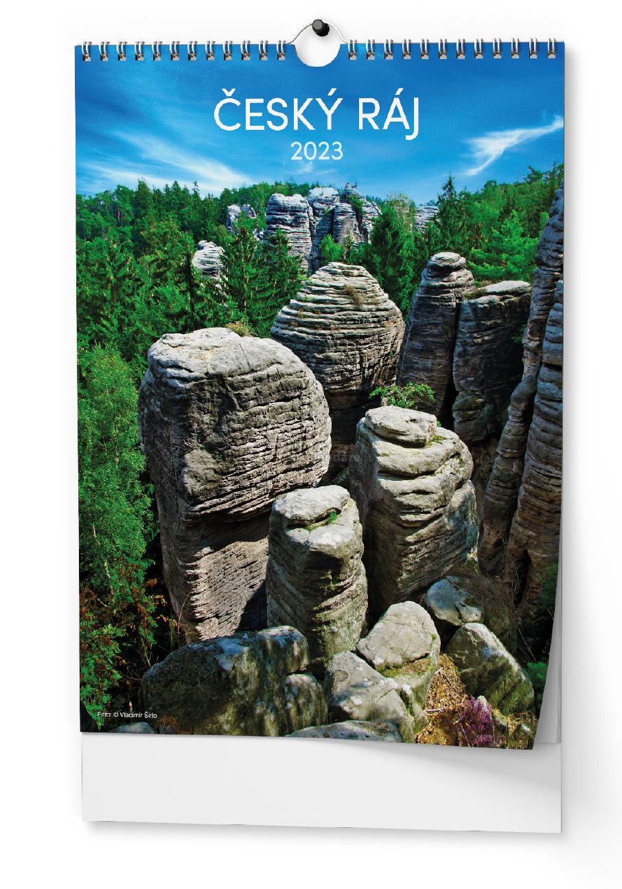 Český ráj, nástěnný kalendář A3, 2023