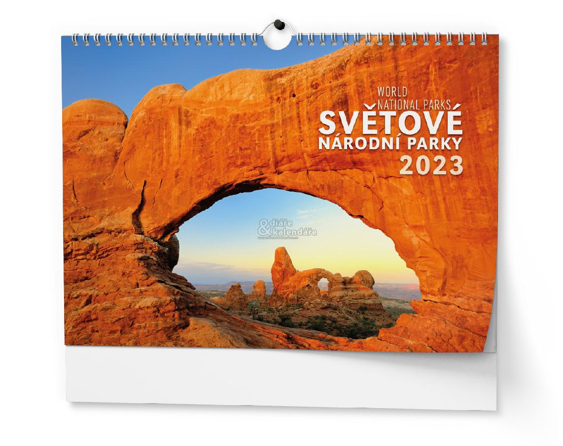 Světové národní parky, nástěnný kalendář 2023