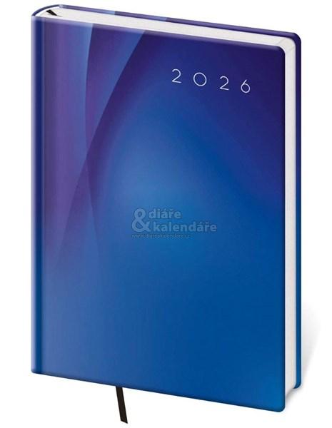 COLOR 2026, denní diář A5 BLUE / modrý
