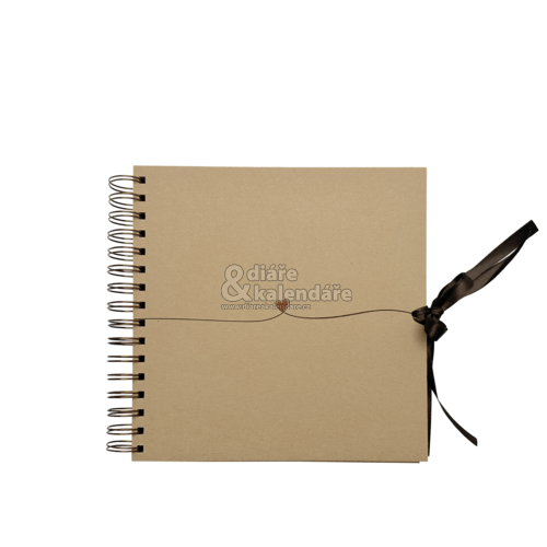 Album/Scrapbook - 210x210 - kraft - Srdce