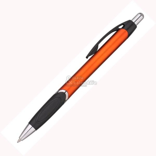 100 ks Kuličkové pero ERA, oranžové s černými doplňky