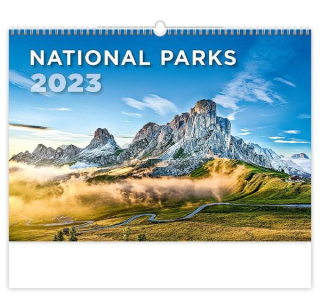 NATIONAL PARKS, nástěnný kalendář, 2023