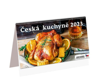 Stolní týdenní kalendář ČESKÁ KUCHYNĚ, 2023