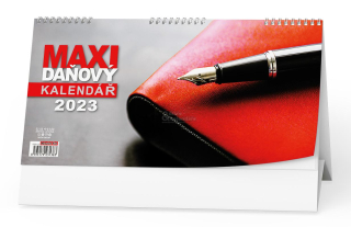 Stolní kalendář - MAXI daňový kalendář, 2023