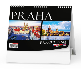 Stolní kalendář - Praha 2023