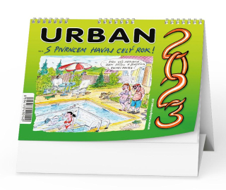 Stolní kalendář - Urban 2023...S Pivrncem Havaj celý rok !
