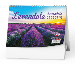 Stolní kalendář - Levandule 2023