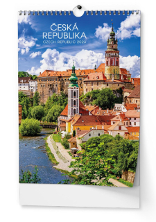 ČESKÁ REPUBLIKA, nástěnný kalendář A3, 2023