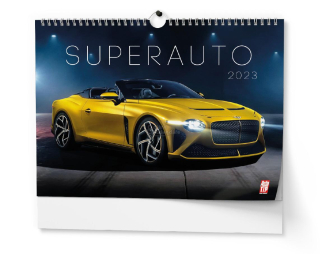 Superauto, Nástěnný kalendář A3, 2023