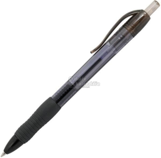 10 ks Kuličkové pero GELOVKA  s modrou gelovou náplní, černá barva