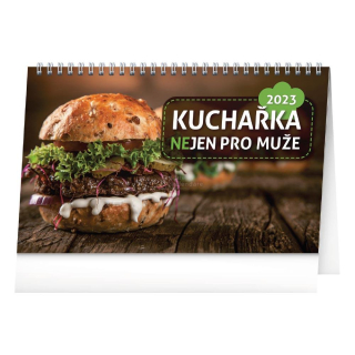 KUCHAŘKA NEJEN PRO MUŽE 2023 stolní kalendář