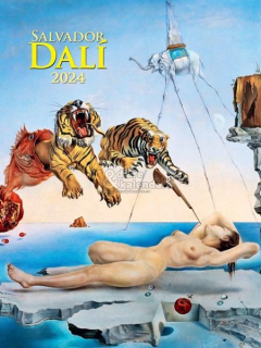 SALVADOR DALÍ, nástěnný kalendář 2024